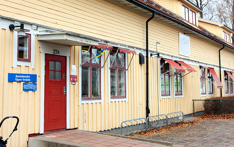 Familjecentrums lokal på Järnvägsgatan 27 i Forshaga.